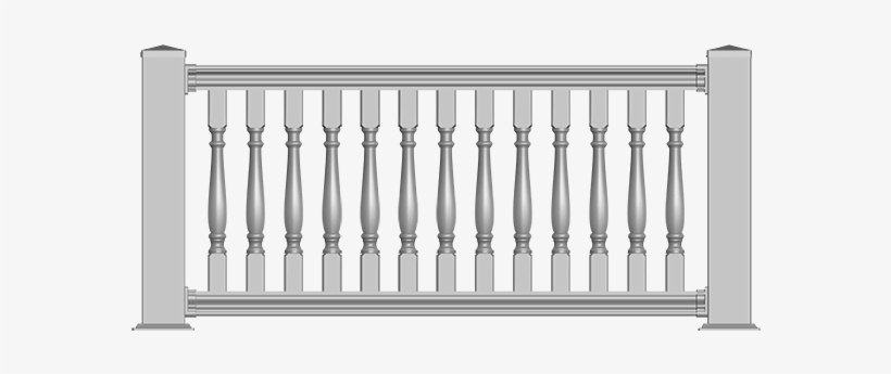 Compare Our Rail - Vintage Railing, transparent png download