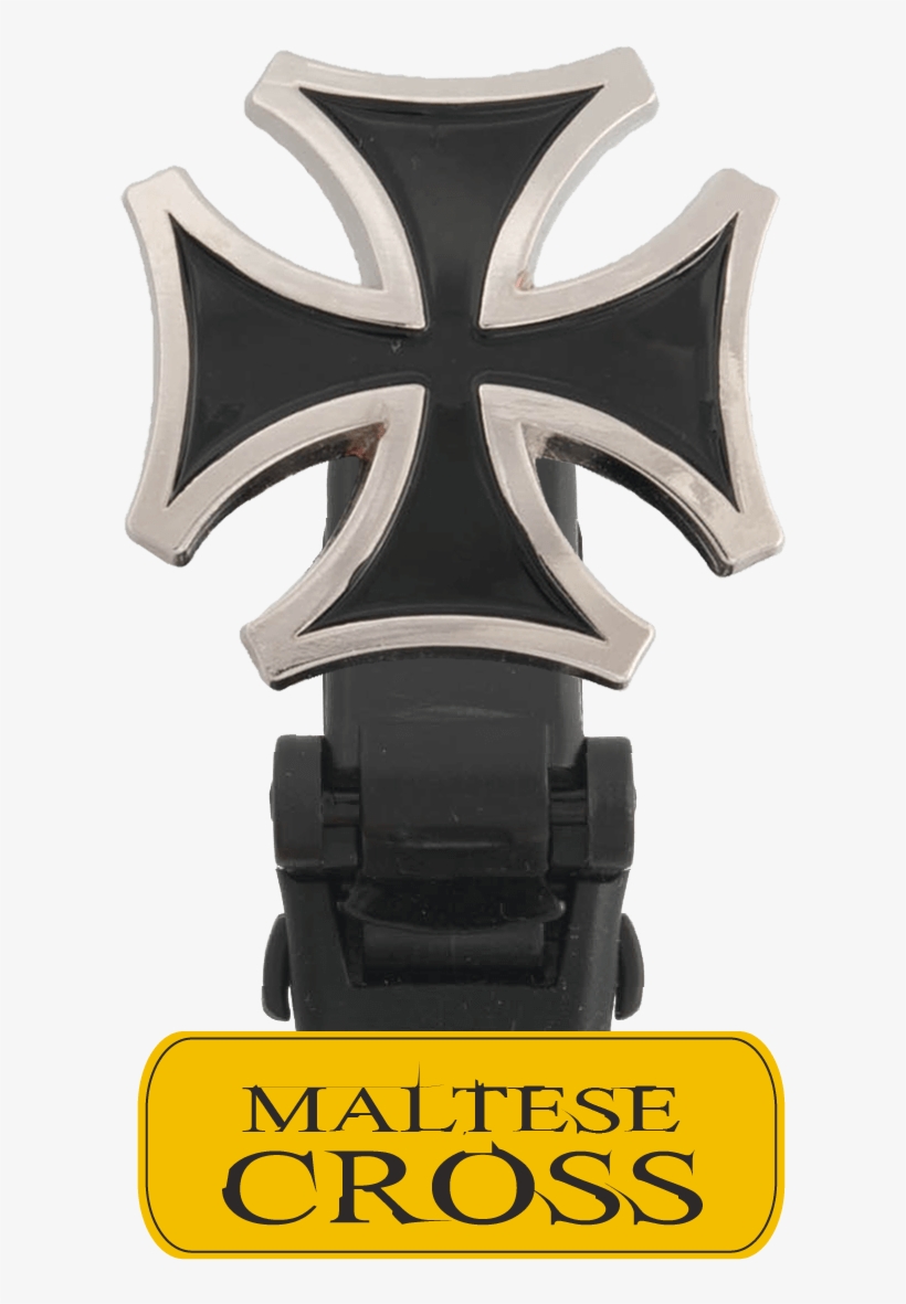 Maltese Cross Clip - Biker Boot Straps Butterfly Boot Strap Clip, transparent png download
