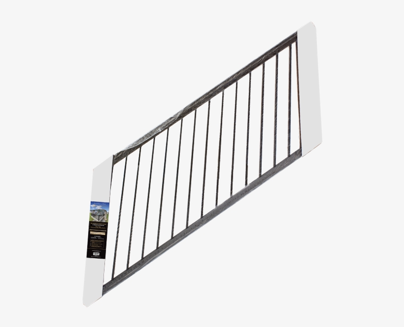 Harmony Railing 36 X 8 Stair Railing Black Harmony - Stair Railing Png, transparent png download