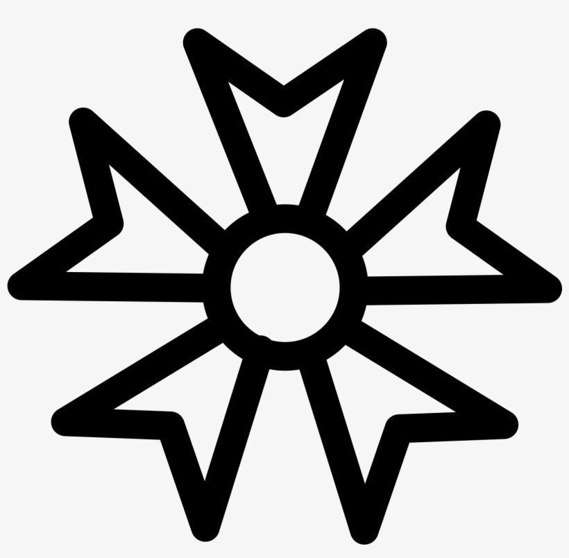 Cross Svg Maltese - Scalable Vector Graphics, transparent png download