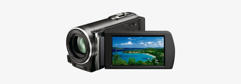 Sony Hdr-cx110 Hd Handycam Camcorder Black,, transparent png download