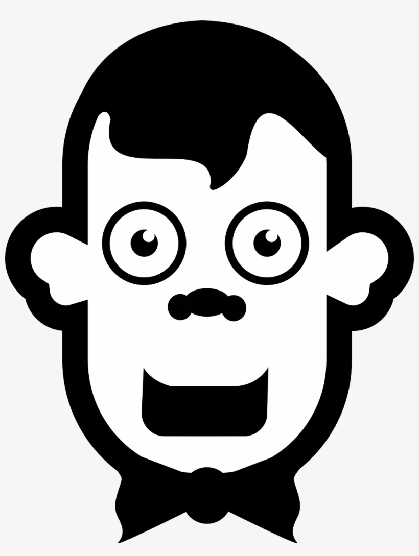 Man,adult,bow Tie,jug Ears,free Vector Graphics,free - Clip Art, transparent png download