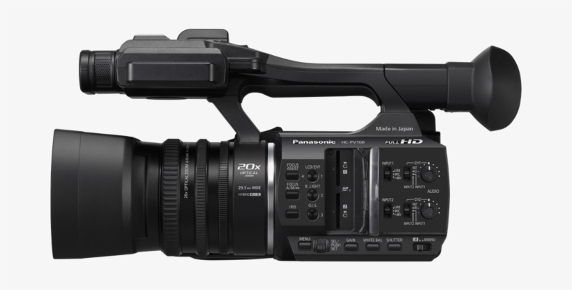 Panasonic Professional Hd Camcorder Hc-pv100 - Panasonic Ag Ac30 Price, transparent png download