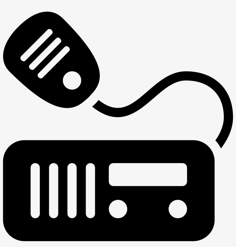 Marine Radio Filled Icon - Icons8, transparent png download