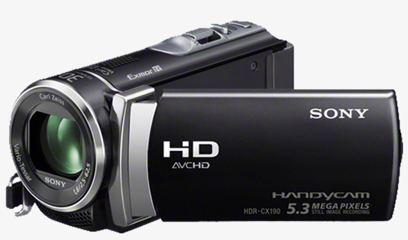 Hdr Cx190e, transparent png download