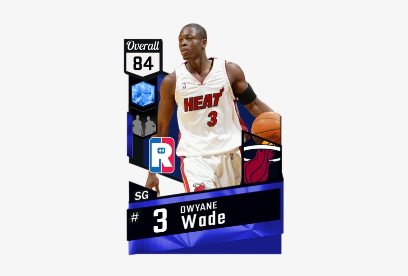 '03 Dwyane Wade Sapphire Card - Jordan Clarkson 2k16 Card, transparent png download