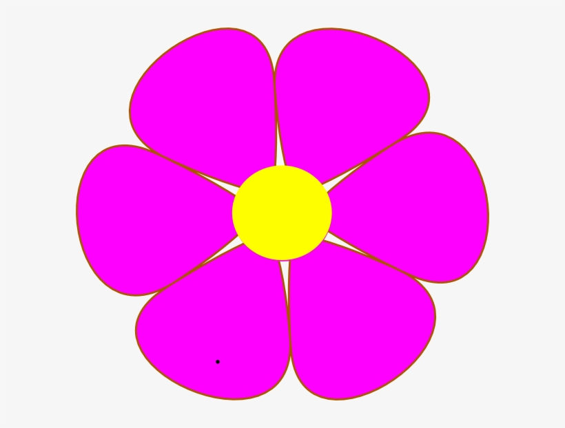 Thank You Flowers Clipart Free Clipart Images - Pink Flowers Clip Art, transparent png download