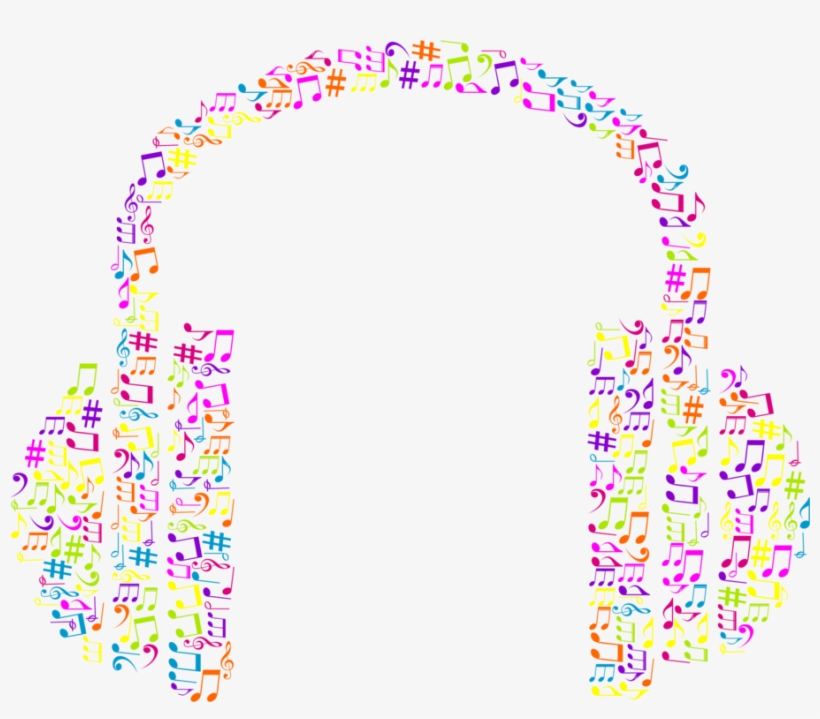 Musical Theatre Mask Theatre Mask Source - Transparent Background Music Notes, transparent png download