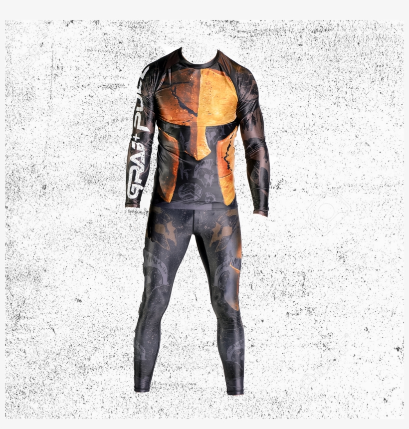 Gladiator Design Spats & Rashguard Bundle - Rash Guard PNG Image ...