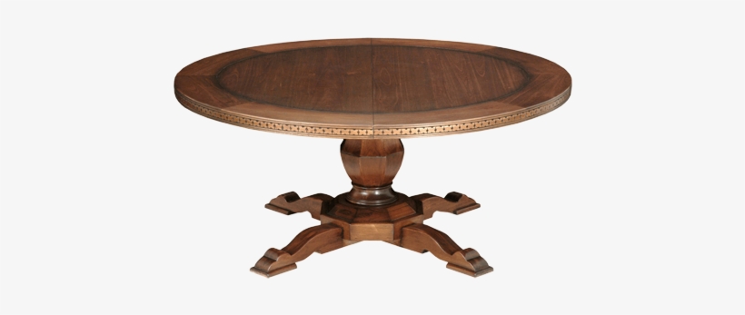 Mesa Comedor Toscana Redonda - Ahşap Yuvarlak Masa Modelleri, transparent png download