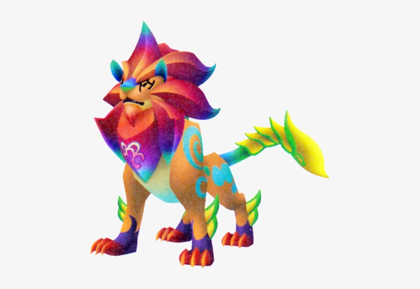 Aura Lion - Dream Drop Distance Dream Eaters, transparent png download