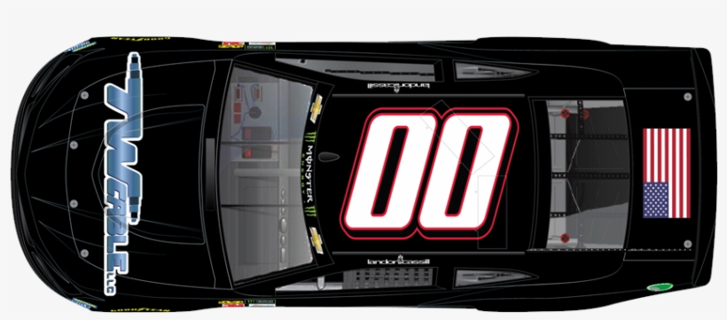 Tw Cable Llc, Sponsors 00 Car For Starcom Racing - Nascar 00 Landon Cassill, transparent png download