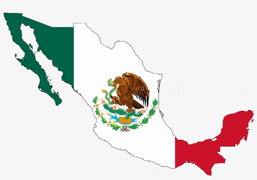 Mexico - Mexico Coat Of Arms Oval Sticker, transparent png download