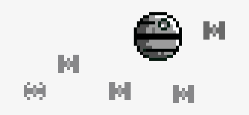 Death Star Plus Tie Fighters - Death Star, transparent png download