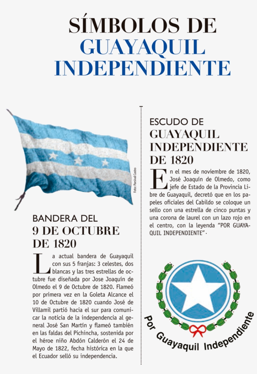 Historia Y Transformación De La Bandera - Municipio De Guayaquil, transparent png download