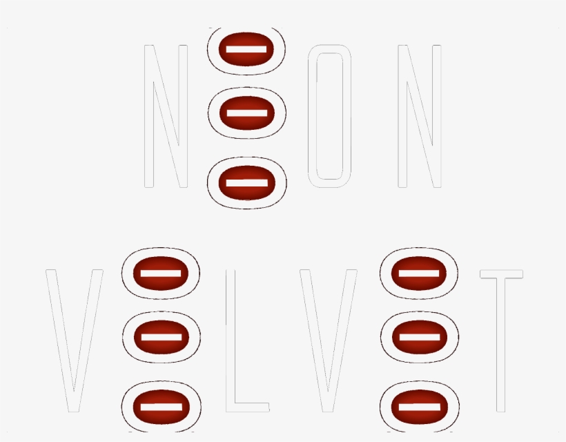 Neon Velvet Logo White Transparent Png - Illustration, transparent png download