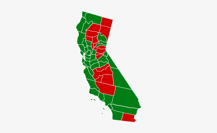 Png Freeuse Download Cannabis In California Revolvy - California County Election Map 2016, transparent png download