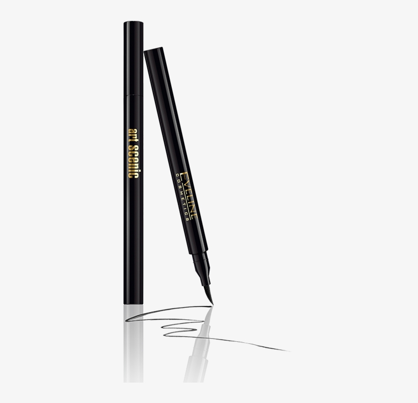 Eyeliner Marker Art Professional Make Up - Eveline Cosmetics Professional Art Eyeliner Marker, transparent png download