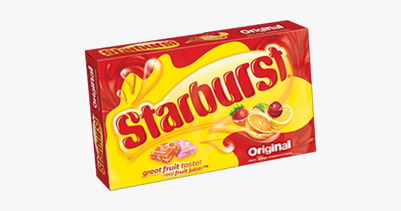 Starburst Fruit Chews Original Fruits - Juicy Fruit Starburst Watermelon, transparent png download