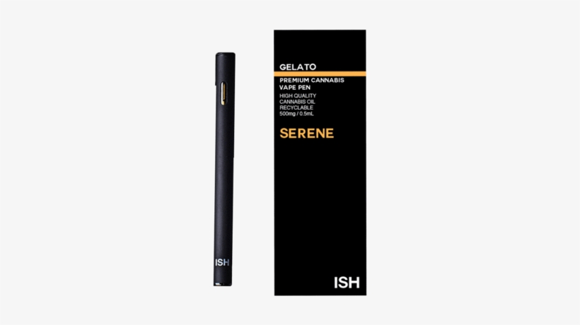 Ish Disposable Cannabis Vape Pen - Flurish Disposable Pen, transparent png download