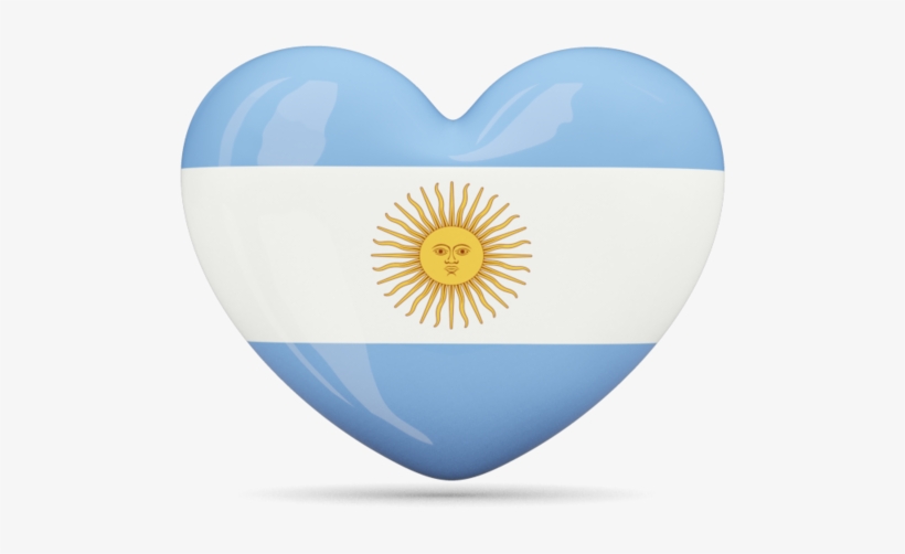 Argentina Heart Png, transparent png download