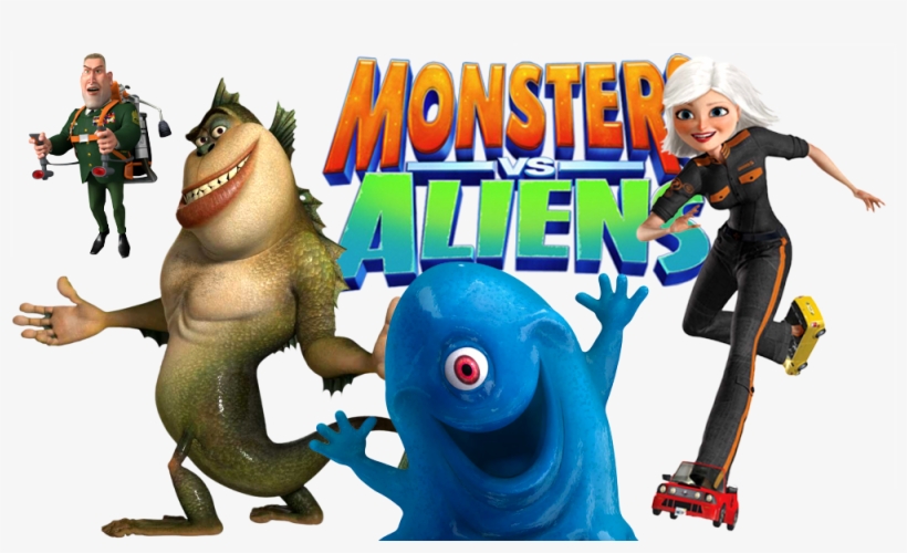 Aliens Image - Monsters Vs Aliens Png, transparent png download