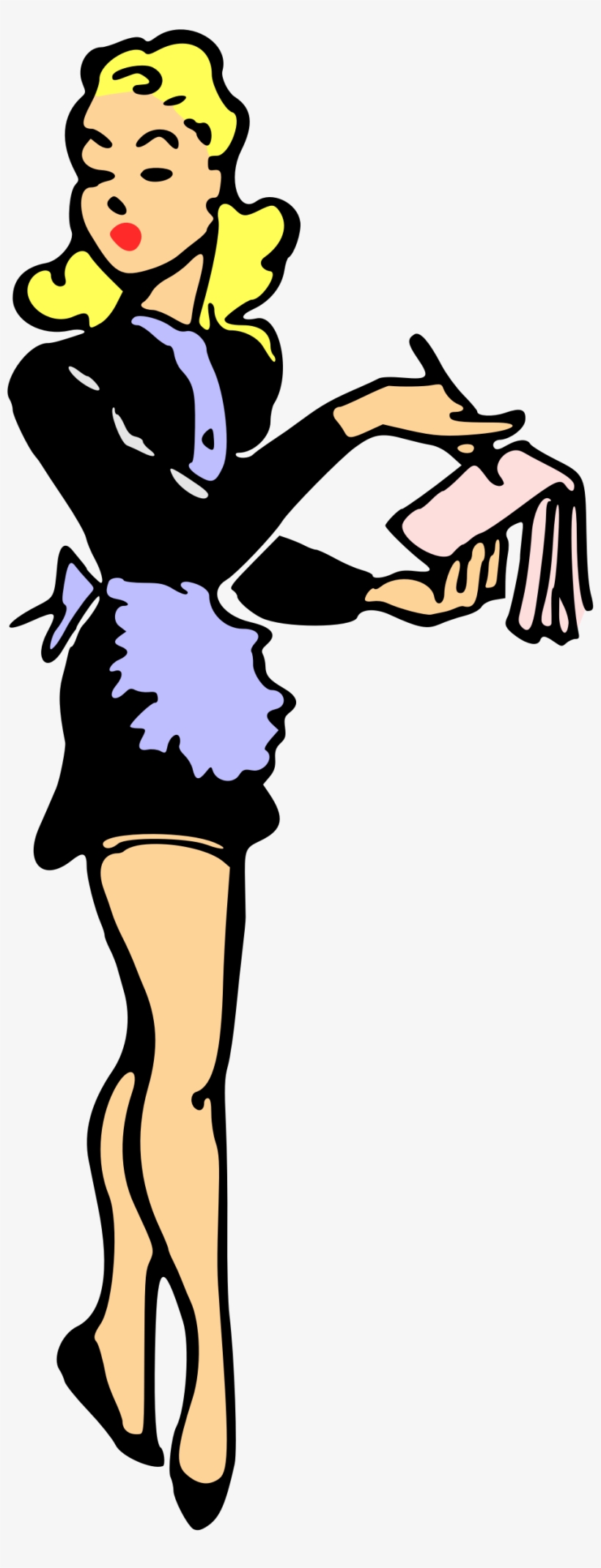 This Free Icons Png Design Of Waitress, transparent png download