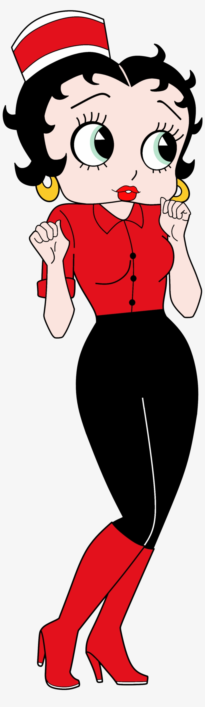 Betty Boop Anime Waitress Render - Betty Boop Anime, transparent png download
