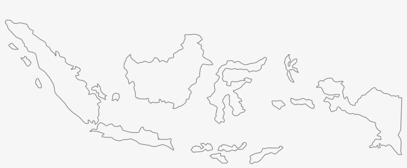 Download Indonesia Provinces Blank - Peta Indonesia Vector Png