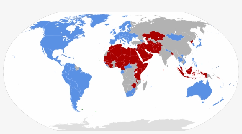 Lgbt Rights At The United Nations - Lgbt Rights Map 2018, transparent png download