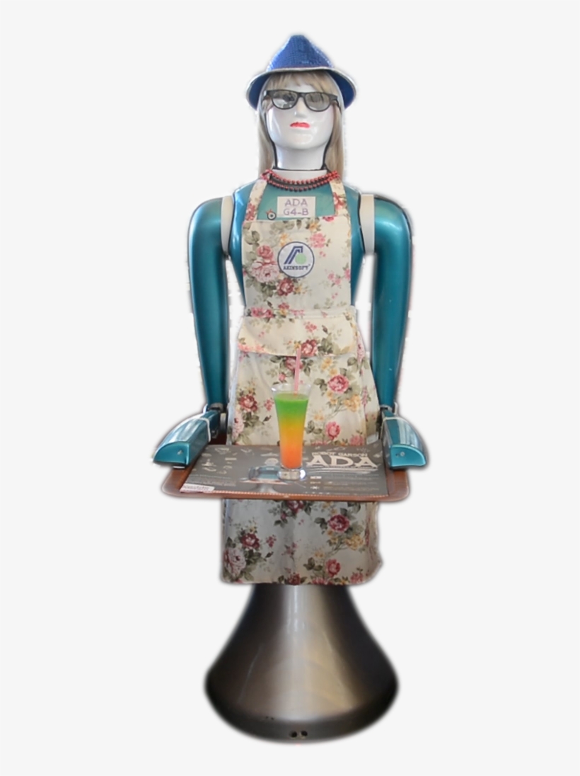 Humanoid Robot Waitress Project - Humanoid Robot, transparent png download