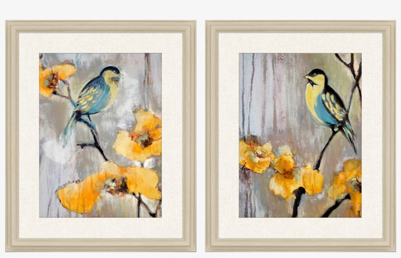 View Larger Image - Terri Burris - Bluebird I Canvas, transparent png download