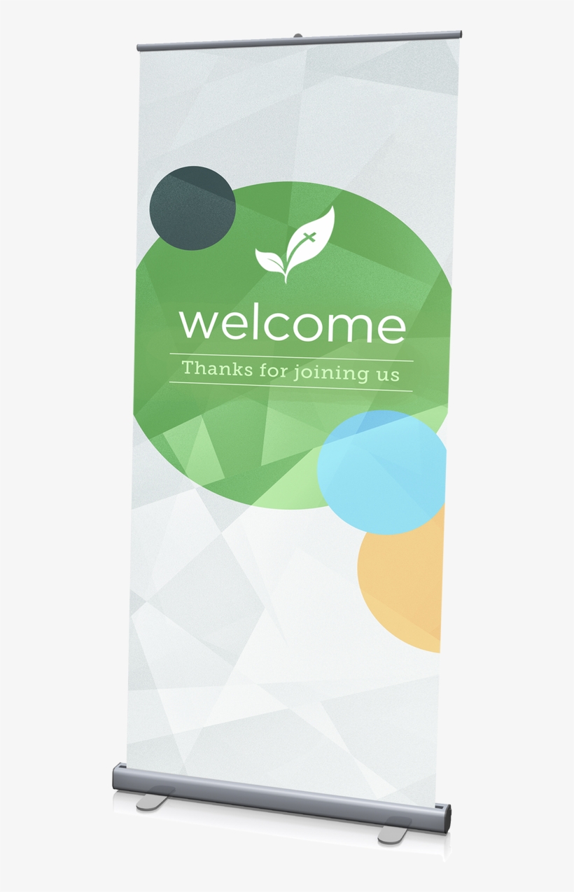 Welcome Banner Geometric 3'x6 - Portable Network Graphics, transparent png download