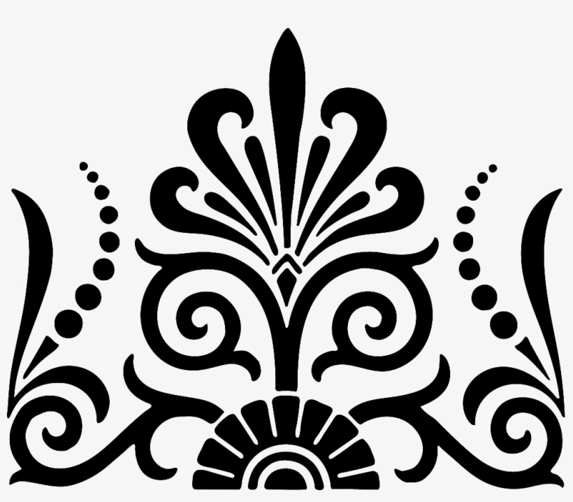 Fan Clipart Lace - East Indian Clipart, transparent png download