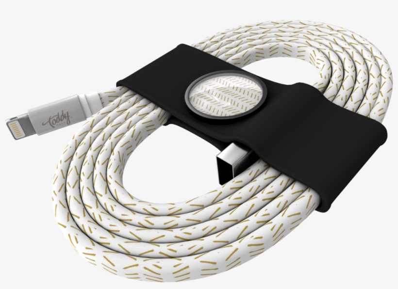 Gold Leaf Cable & Organizer Bundle - Gold, transparent png download