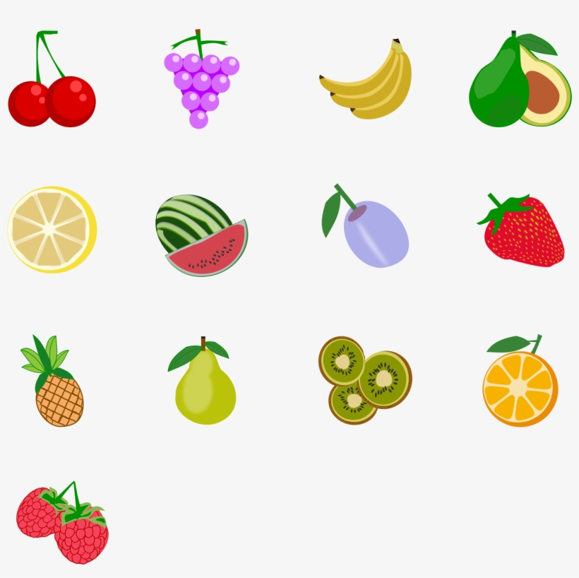 This Free Icons Png Design Of Fruit Icons 1 Package, transparent png download