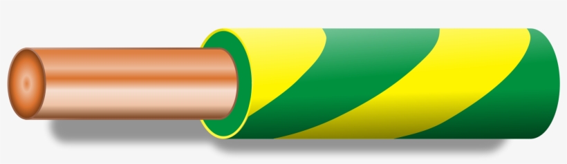 Open - Wire 2 Colour Green Yellow, transparent png download