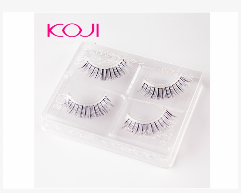 Koji Lash Concierge 03 Basic Nude False Eyelashes 2pairs - Eyelash Extensions, transparent png download