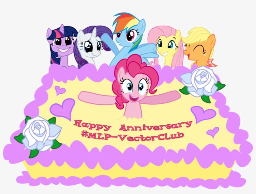 Ppy Anniversar - Pinkie Pie, transparent png download