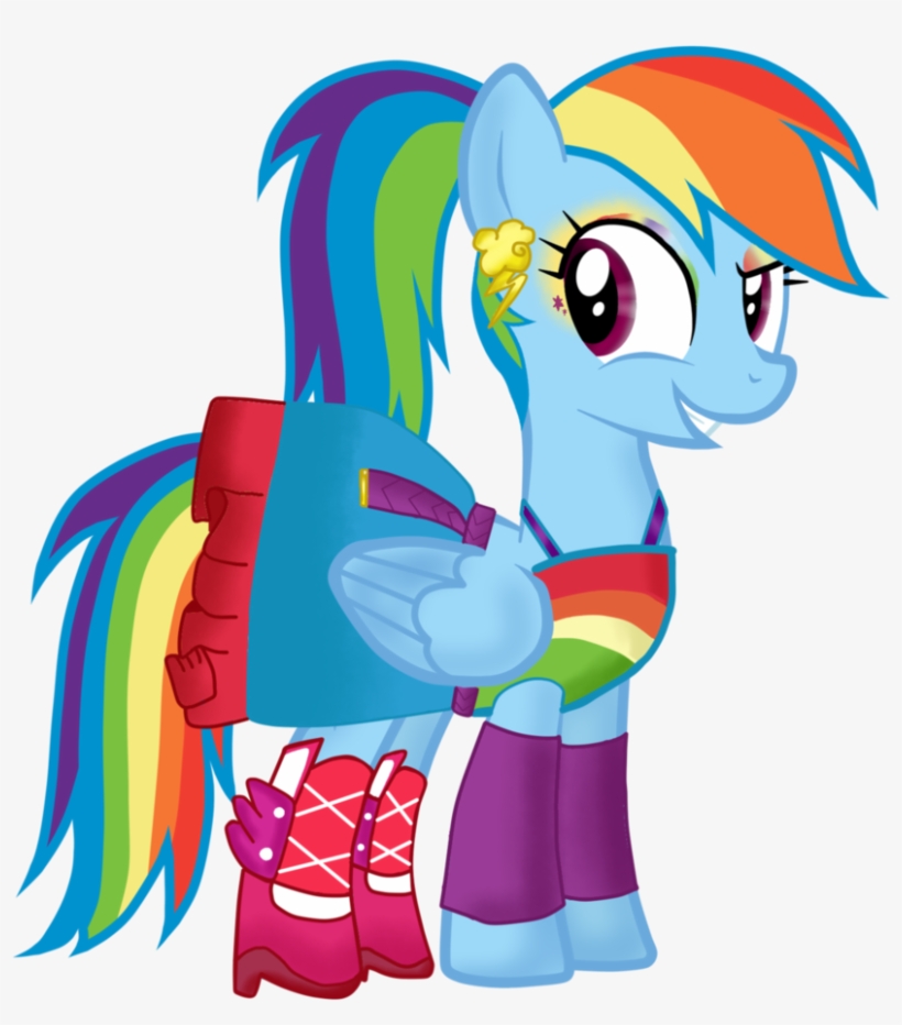 Rainbow Dash Birthday Shirt - Mlp Eg Pony Rainbow Dash, transparent png download