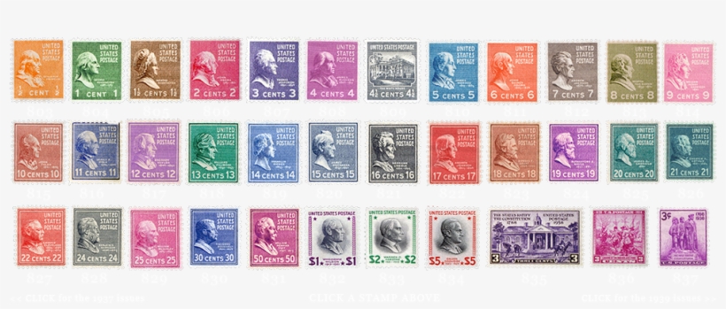 1938 Us Postage Stamps - Postage Stamp, transparent png download