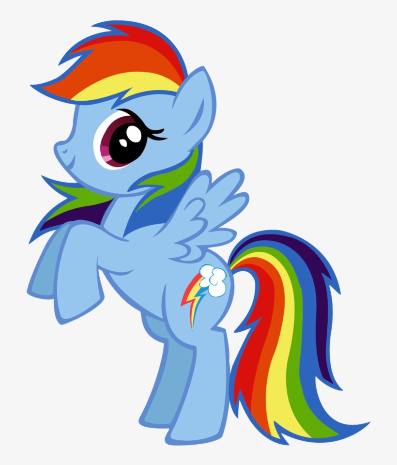 Rainbow Clipart My Little Pony - My Little Pony Characters Png, transparent png download