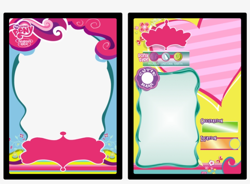 My Little Pony Birthday Cards Mlp Fim Trading Card - Mlp Oc Trading Card, transparent png download