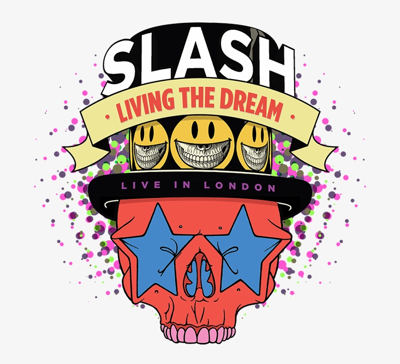 Slash Live Emblem - Slash Living The Dream Album, transparent png download