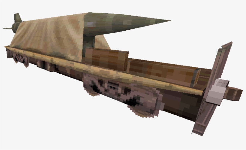 Scud Missile Railway Wagon Mwds - Zeppelin, transparent png download