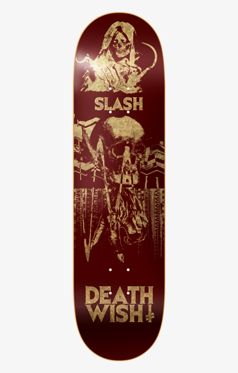 Deathwish Slash Colors Of Death Ii Skateboard Deck - Deathwish Colours Of Death 2 Skateboard Deck - 7.87", transparent png download