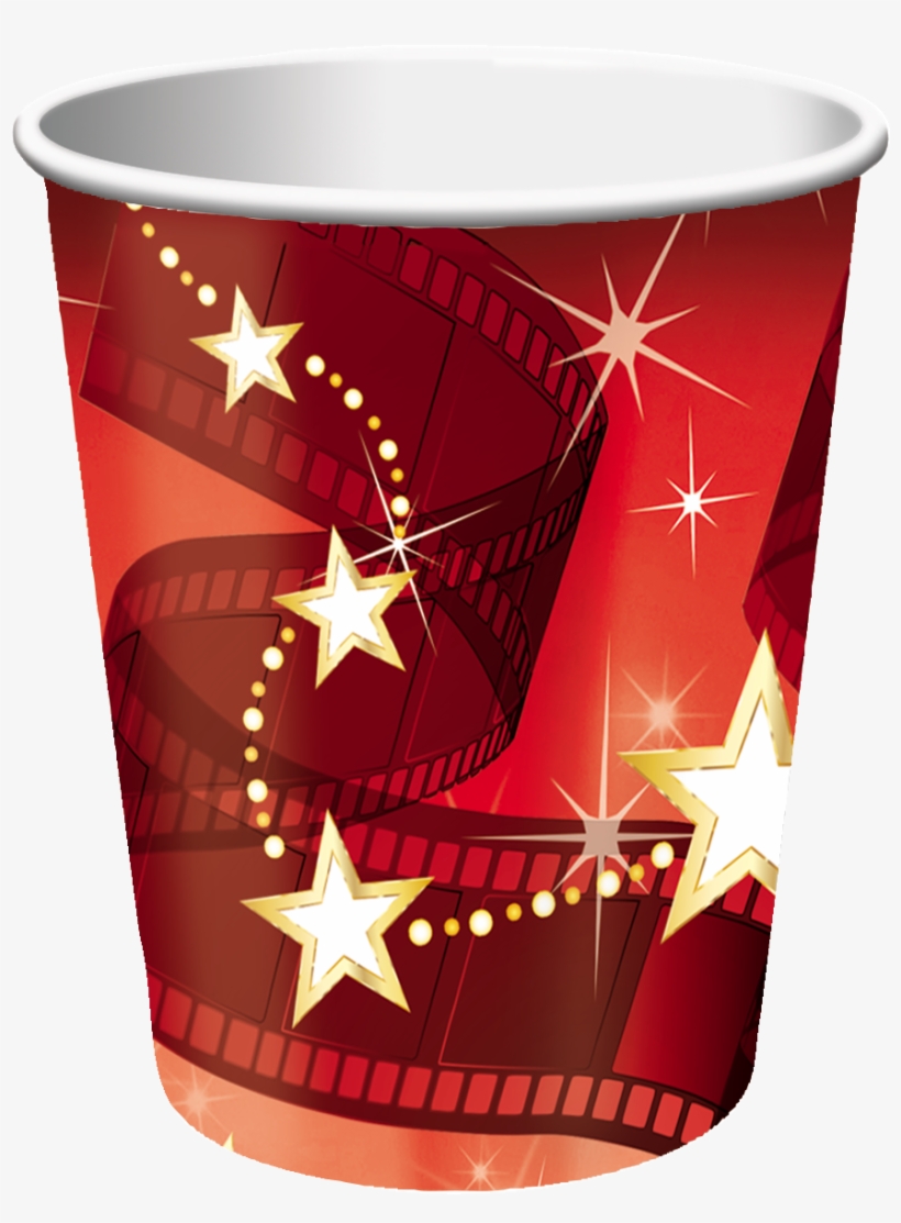 $3 - - Creative Converting Hollywood Lights 9oz Cups (8 Count), transparent png download