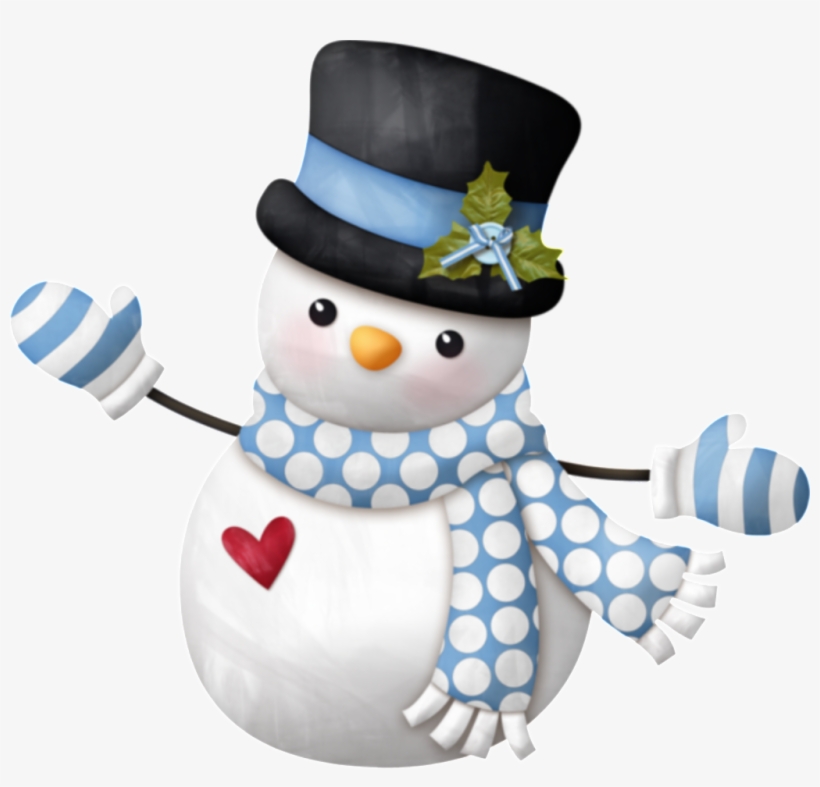 White Transparent Buckle Free Snowman Png - Free Clip Art Snowman, transparent png download