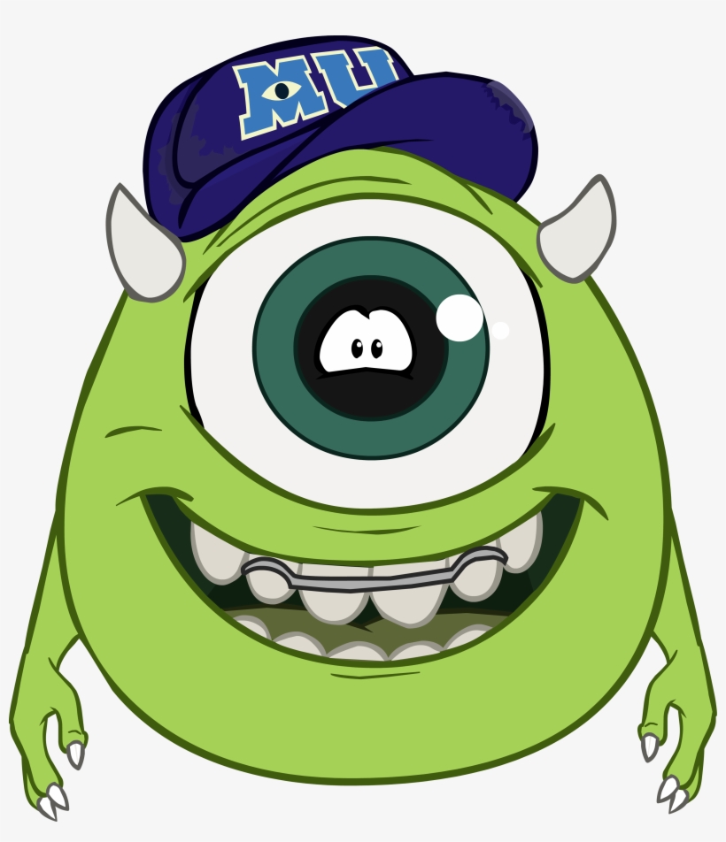 Mike Costume - Club Penguin Monsters Inc, transparent png download
