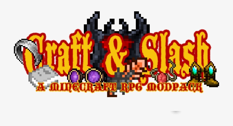 Welcome To The Craft & Slash Modpack Page This Modpack - Craft And Slash Rpg, transparent png download